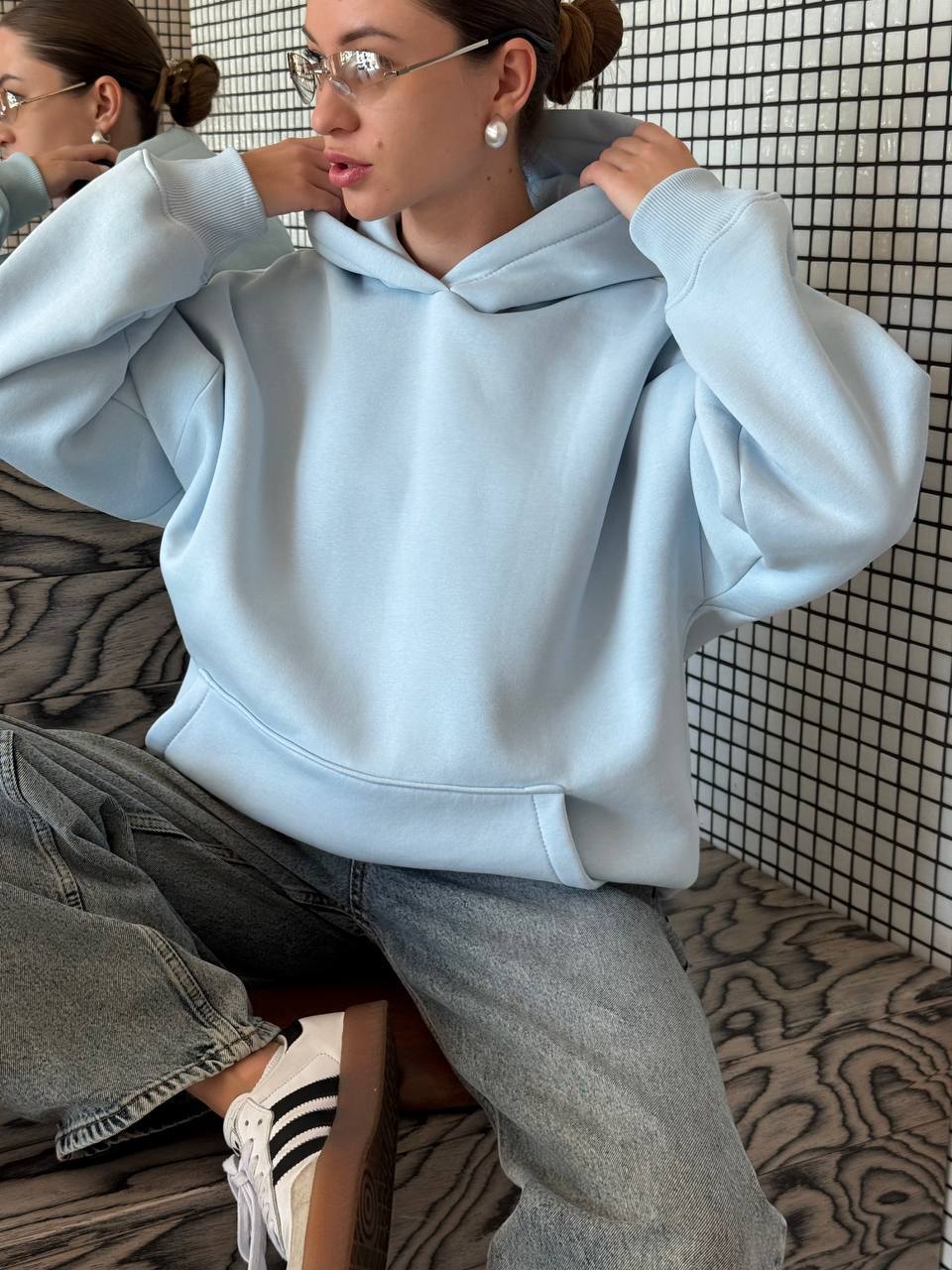 Hoodie «Find me in the waves»